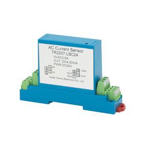 電流変換器 TR2207-LBC24 交流電流変換器 AC 0～5A/DC 4～20mA